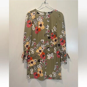 Nine West‎ Floral Shift Dress Women’s Size 6 (1452)